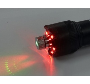 Zeleni Laser sa Crvenim ili belim LED svetlom