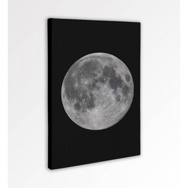 Super Mesec, astrofotografija na platnu
