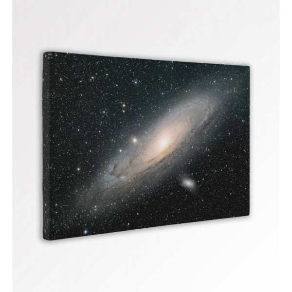 Galaksija Andromeda, astrofotografija na platnu